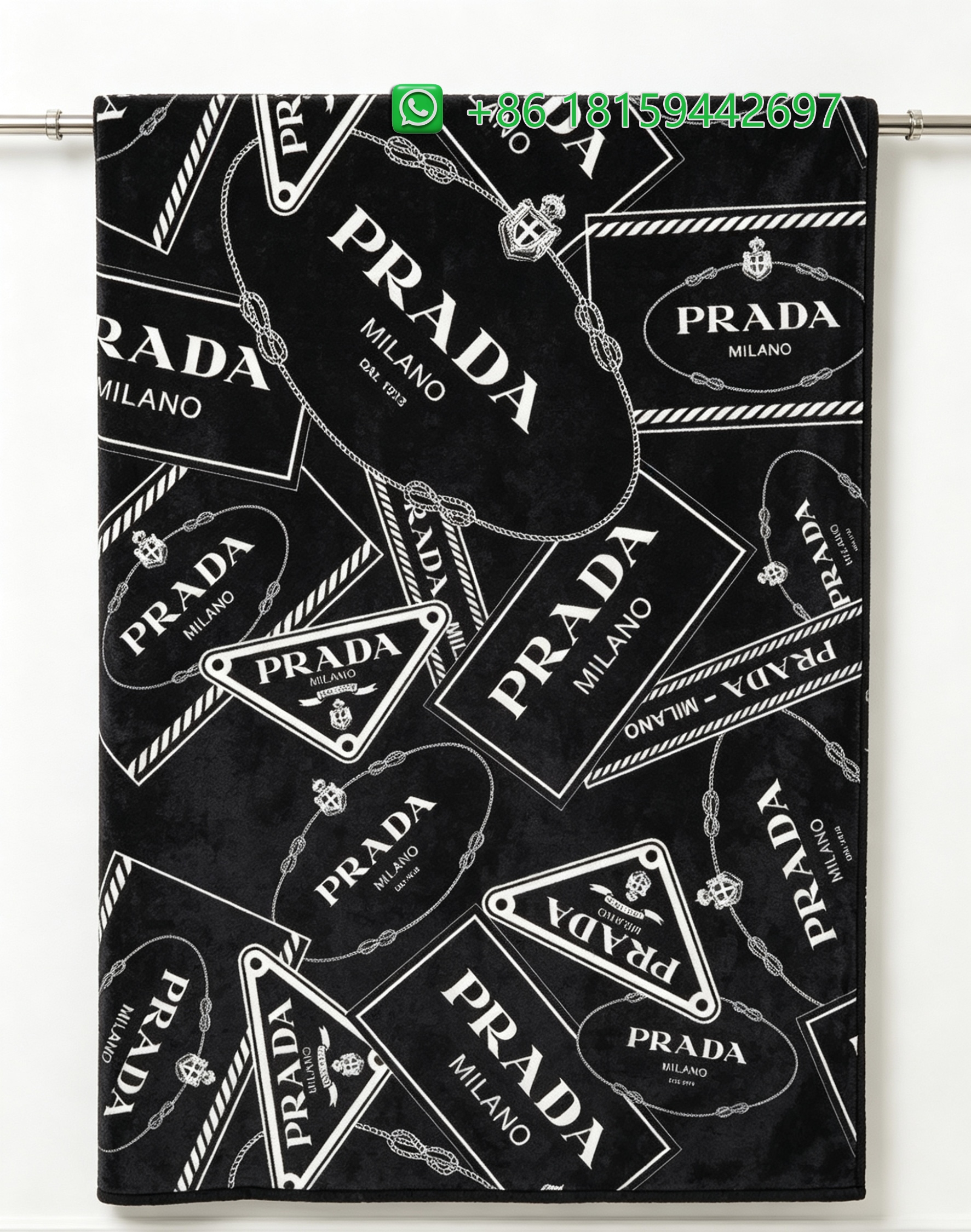 Prada Throw Blankets